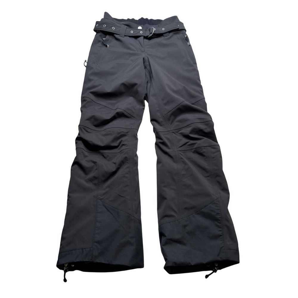 BOGNER Fire + Ice Ski Pants Black Belted Softshell Women's Size 6 Snow Pant